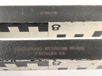 Berichtigungslatte / Meßlatte Wehrmacht. Hersteller...