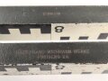 Berichtigungslatte / Meßlatte Wehrmacht. Hersteller Wichmann Werke Friedberg, guter Zustand, Originallack.
