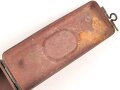 Transportkasten Wehrmacht, Maße etwa  8 x 21 x 10cm. Originallack