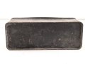 Transportkasten Wehrmacht, Maße etwa  8 x 21 x 10cm. Originallack
