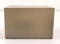 Oelbehälter Wehrmacht, Maße etwa 8 x 12 x 9cm. Originallack