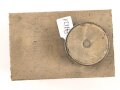Oelbehälter Wehrmacht, Maße etwa 8 x 12 x 9cm. Originallack