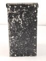 Luftwaffe, Leichtmetallkasten für ein Flugzeug. Maße etwa 12,5 x 15 x 23cm. Originallack