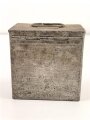 Transportkasten Wehrmacht, Maße etwa  8 x 12 x 12cm
