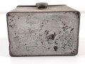 Transportkasten Wehrmacht, Maße etwa  8 x 12 x 12cm