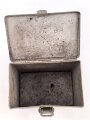 Transportkasten Wehrmacht, Maße etwa  8 x 12 x 12cm