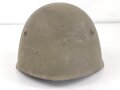 Italien 2. Weltkrieg, Stahlhelm M33 , Originallack und Kinnriemen.