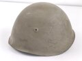 Italien 2. Weltkrieg, Stahlhelm M33 , Originallack und Kinnriemen. Ungetragenes Stück