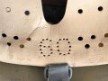 Italien 2. Weltkrieg, Stahlhelm M33 , Originallack und Kinnriemen. Ungetragenes Stück