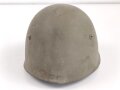 Italien 2. Weltkrieg, Stahlhelm M33 , Originallack und Kinnriemen. Ungetragenes Stück