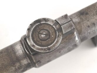 Zielfernrohr ohne Bezeichnung, Gesamtlänge 36,5cm, Rohrdurchmesser 21mm