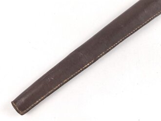 Tragebehälter für einen Ersatzlauf MG15 Luftwaffe. Ersatzmaterial, so zur Erdkampfausführung geführt.