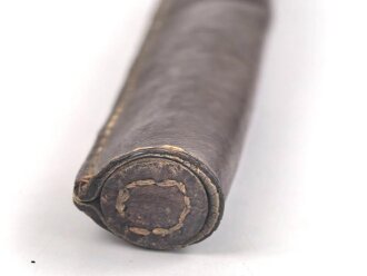Tragebehälter für einen Ersatzlauf MG15 Luftwaffe. Ersatzmaterial, so zur Erdkampfausführung geführt.