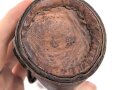 Tragebehälter für einen Ersatzlauf MG15 Luftwaffe. Ersatzmaterial, so zur Erdkampfausführung geführt.