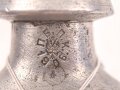 Zaristisches Russland, Feldflasche aus Aluminium, datiert 1906