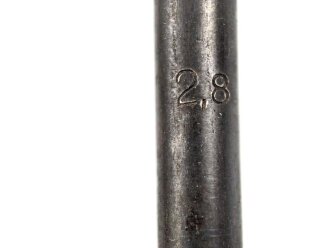 Waffenmeister Werkzeug Wehrmacht. Gehört unter anderem in den Schiebekasten im kleinen Waffenmeister Werkzeugkasten. Länge 9cm