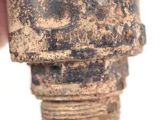 1.Weltkrieg, Rückstoßverstärker zum MG08. Grob gereinigter Bodenfund