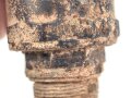 1.Weltkrieg, Rückstoßverstärker zum MG08. Grob gereinigter Bodenfund