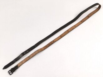Lederriemen Wehrmacht, Breite 2cm, Gesamtlänge etwa 155cm