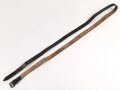 Lederriemen Wehrmacht, Breite 2cm, Gesamtlänge etwa 155cm