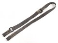 Blauer Webleinenriemen Wehrmacht, Breite 2,3cm, Verstellbar, Gesamtlänge wie fotografiert 96cm