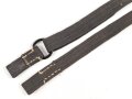 Blauer Webleinenriemen Wehrmacht, Breite 2,3cm, Verstellbar, Gesamtlänge wie fotografiert 96cm