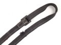 Blauer Webleinenriemen Wehrmacht, Breite 2cm, Vermutlich für Optikbehälter oder ähnliches, Gesamtlänge wie fotografiert 90cm