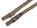 Webleinenriemen Wehrmacht, Breite 2cm, Vermutlich für Optikbehälter oder ähnliches, Gesamtlänge wie fotografiert 92cm