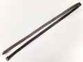 Trageriemen Wehrmacht, schwarzes Leder Breite 2cm, Gesamtlänge 152cm