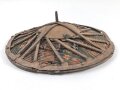 Osmanischer Schild, sogenannter " Kalkan" . Ungereinigtes Stück, Durchmesser 27cm