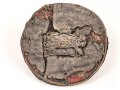 Osmanischer Schild, sogenannter " Kalkan" . Ungereinigtes Stück, Durchmesser 27cm