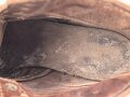 Paar benagelte Schuhe für Mannschaften. Keine Markierung, Sohlenlänge 29,5cm, Alter und Herkunft unbekannt