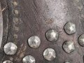 Paar benagelte Schuhe für Mannschaften. Keine Markierung, Sohlenlänge 29,5cm, Alter und Herkunft unbekannt