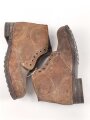 Paar benagelte Schuhe für Mannschaften. Keine Markierung, Sohlenlänge 29,5cm, Alter und Herkunft unbekannt
