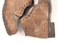 Paar benagelte Schuhe für Mannschaften. Keine Markierung, Sohlenlänge 29,5cm, Alter und Herkunft unbekannt