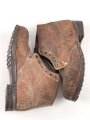 Paar benagelte Schuhe für Mannschaften. Keine Markierung, Sohlenlänge 29,5cm, Alter und Herkunft unbekannt