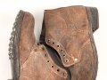 Paar benagelte Schuhe für Mannschaften. Keine Markierung, Sohlenlänge 29,5cm, Alter und Herkunft unbekannt
