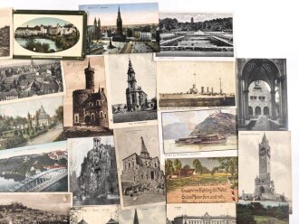 50 Stück zivile Ansichtskarten Deutschland und International, aus verschiedenen Nachlässen