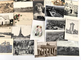 50 Stück zivile Ansichtskarten Deutschland und International, aus verschiedenen Nachlässen