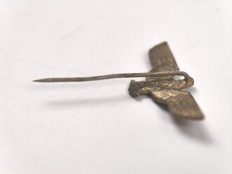 Wehrmachtsadler zum Anstecken, Flügelspannweite 37mm, entnazifiziert