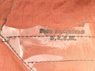 Luftwaffe, Schirmmütze für Mannschaften fliegendes Personal. Getragenes Stück in gutem Zustand, Kopfgrösse 57