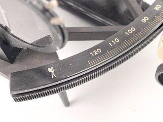 Kriegsmarine, Sextant von C.Plath Hamburg. Guter Gesamtzustand, Gerätenummer 7930