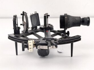 Kriegsmarine, Sextant von C.Plath Hamburg. Guter Gesamtzustand, Gerätenummer 7930