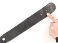 Trageriemen für einen Tornister der Wehrmacht. Datiert 1936, Aluminiumbeschläge