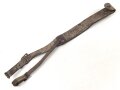 Trageriemen für einen Tornister der Wehrmacht. Datiert 1934, Eisen / Aluminiumbeschläge