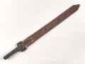 Ersatzteil für einen Rucksack für Gebirgstruppen der Wehrmacht. Ungebrauchtes Stück