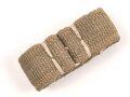 Schieber für eine Feldbinde für Offiziere des Heeres in Tropenausführung. Innenmaß 48mm