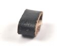Schieber für einenTrageriemen der Wehrmacht, schwarzes Leder, Innenmaß 20mm
