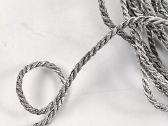 Silberne Litze Metallfaden, Breite etwa 2mm, UV Negativ,...