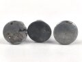 Satz Nieten für Stahlhelm der Wehrmacht. Gebraucht